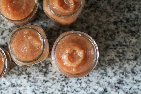 jars of applesauce