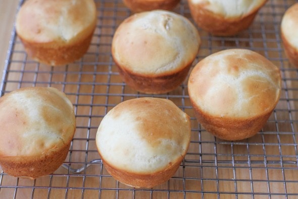 cool rolls on wire rack