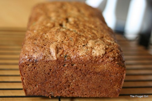 Zucchini Bread – The Frugal Woman