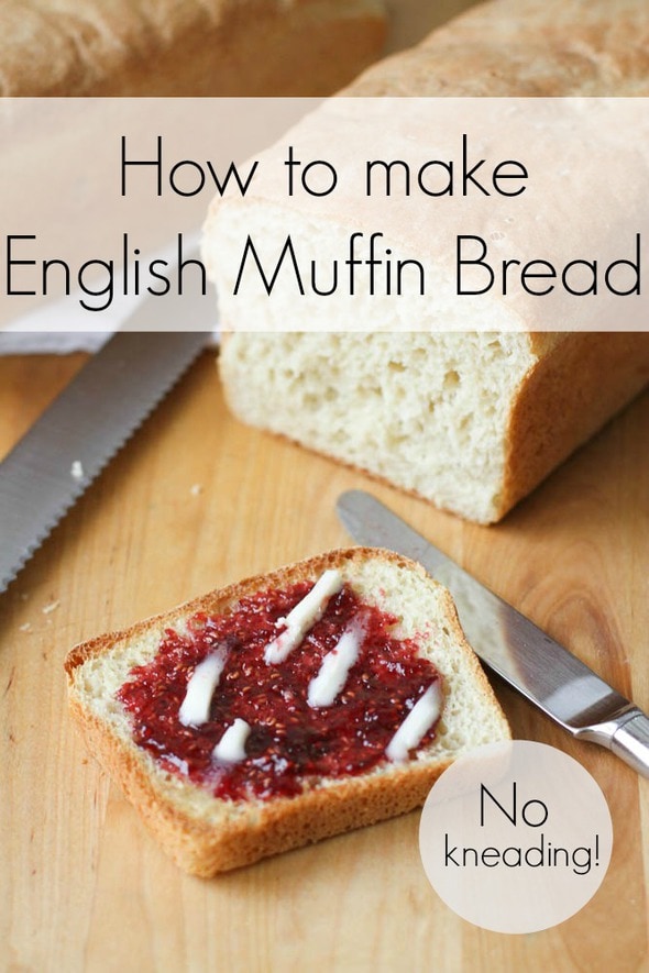 English Muffin Bread (aka a really, very straightforward bread recipe)