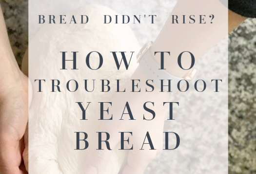 Methods to troubleshoot frequent yeast bread issues