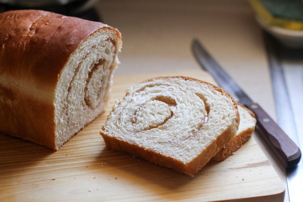 Selfmade Cinnamon Swirl Egg Bread